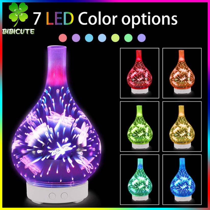 Máy Phun Sương Tạo Ẩm Không Khí 3d-001 1000ml Có Đèn Led