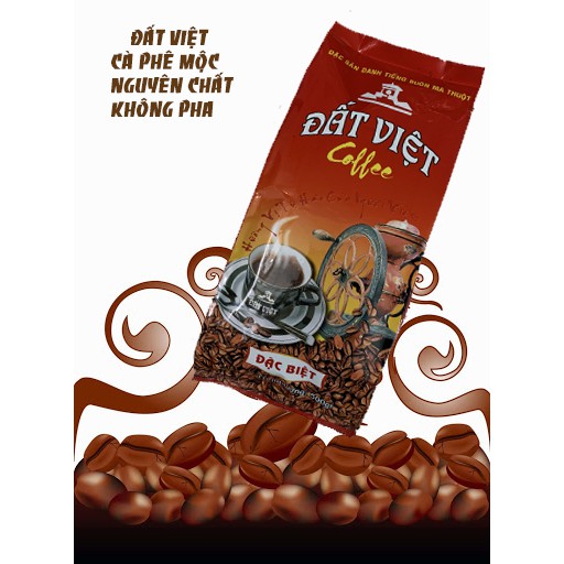 CÀ PHÊ ARABICA-ROBUSTA MỘC NGUYÊN CHẤT ĐẤT VIỆT-Cà phê rang xay mộc pha phin pha máy