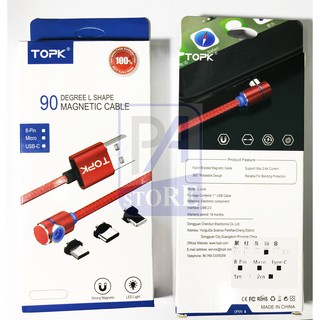 Đầu Cáp Sạc Nam Châm Rời Dùng Cho Cáp (Tá0, Type C, Micro USB)