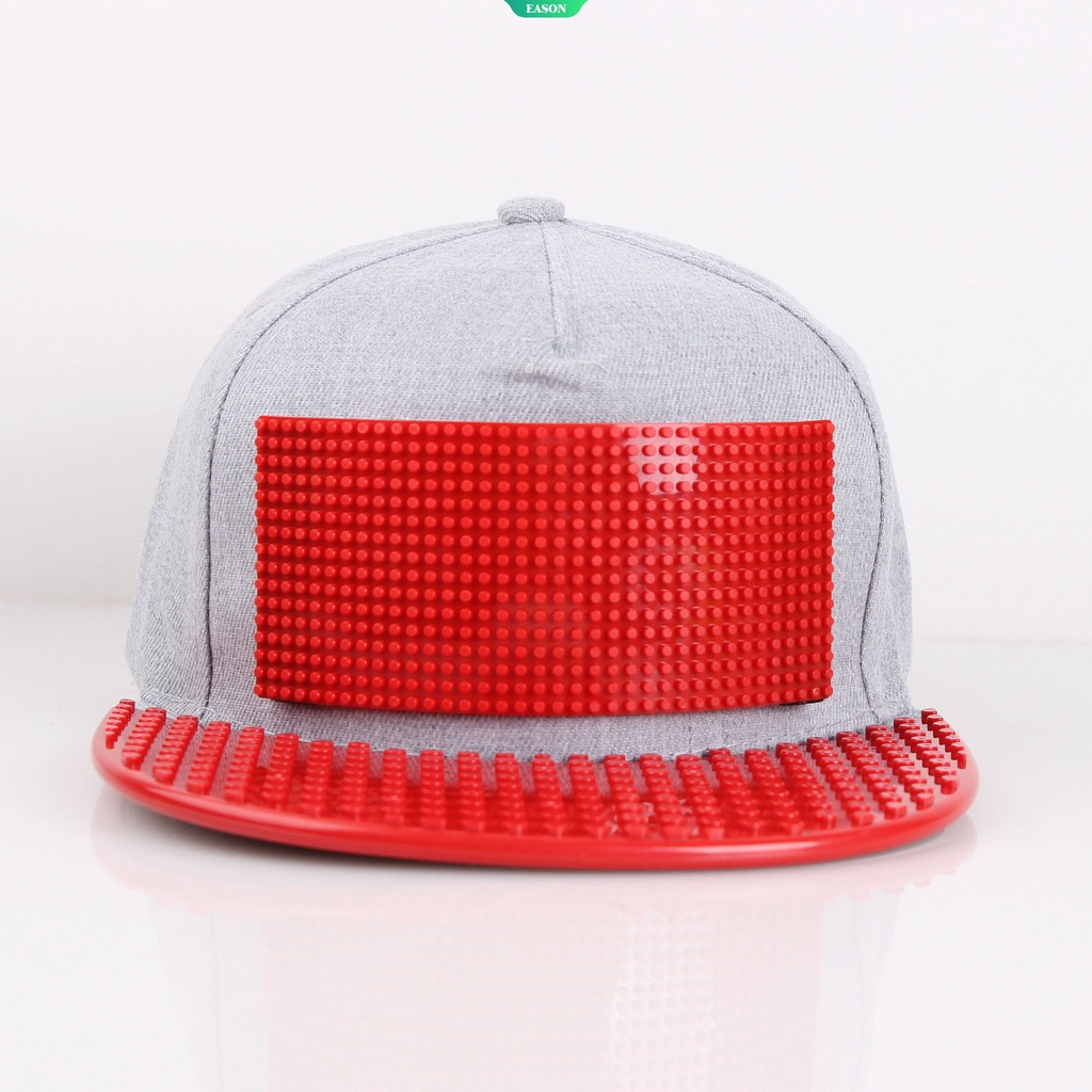 Nón Hiphop Lắp Ráp Lego Hình Nhân Vật Hoạt Hình Kawaii Âu Mỹ Sáng Tạo Cho Cha Mẹ Và Bé DIY