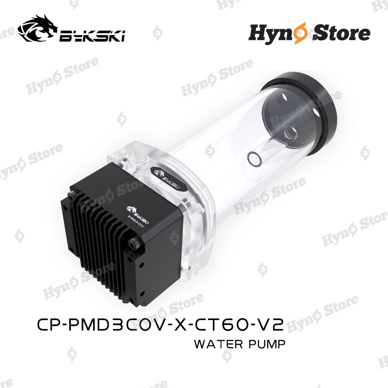 Bơm Bykski DDC COV 15w Kèm tank OD60 độ dài các loại Tản nhiệt nước custom Hyno Store