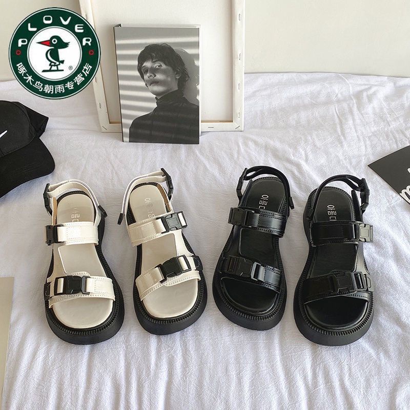 Dép Quai Hậu Ulzzang đế độn siêu xinh