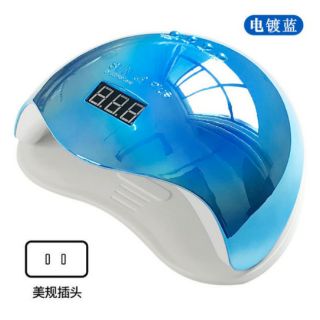 Máy hơ gel sun 72w 30 bóng đèn led máy màu xanh