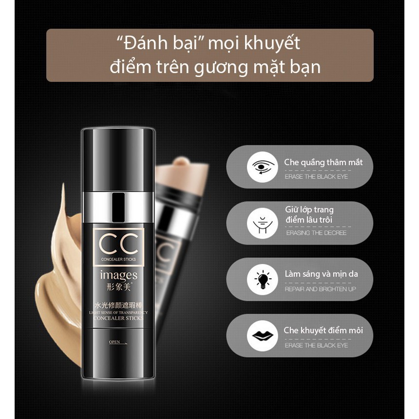 Kem che khuyết điểm CC làm sáng hồng da Images Stick Concealer ZH-KCKD-M01