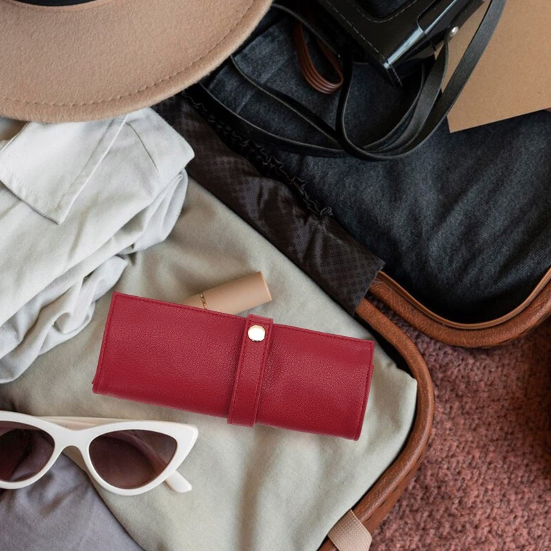 Túi Da PU Đựng Đồng Hồ Đeo Tay Cho Nam Nữ Có 4 Màu