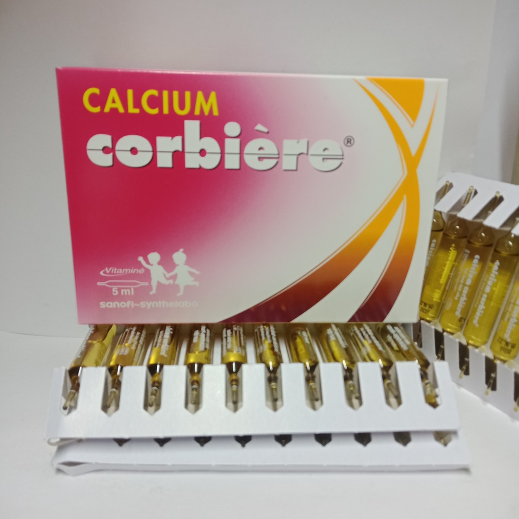 CALCI CORBIERE TRẺ EM HỘP 30 ỐNG 5ML