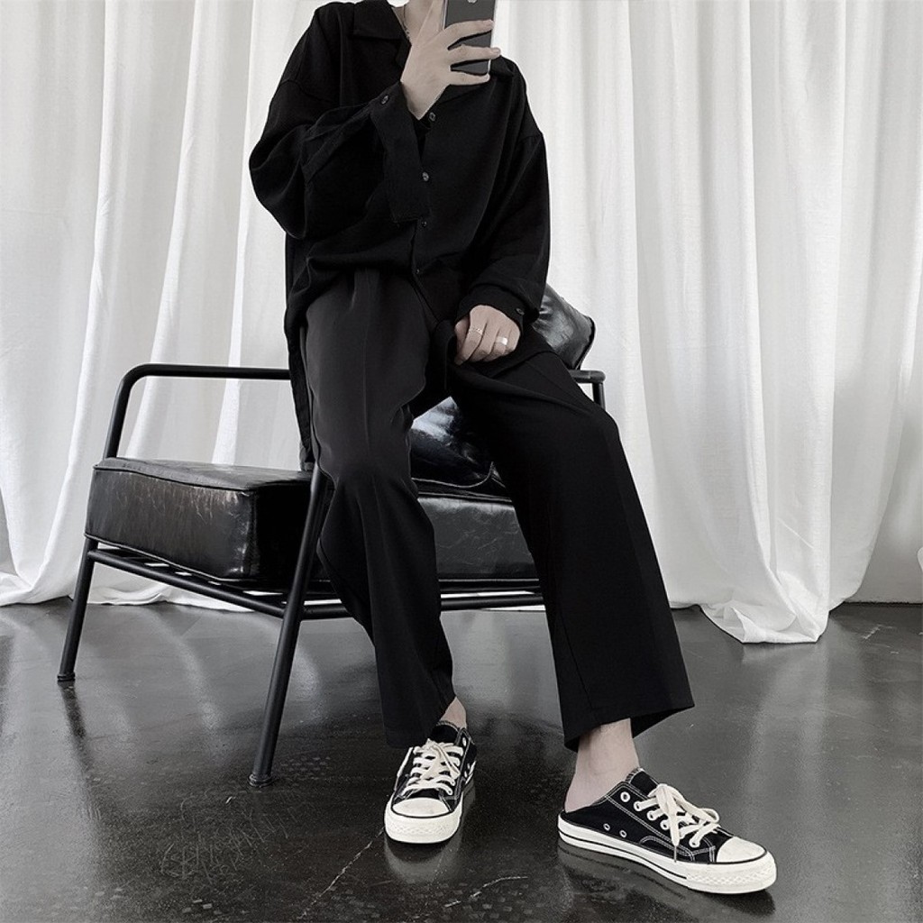 [THỜI TRANG 2021] QUẦN vải Hàn Quốc cao cấp dáng rộng cho nam | BigBuy360 - bigbuy360.vn
