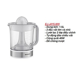 Máy Vắt Cam SHARP EJ-J850-BK / EJ-J130-ST