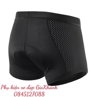 QUẦN MẶC TRONG XE ĐẠP BỈM đỏ cao cấp