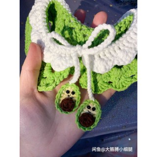 Yếm trái bơ cho mèo, cún, thỏ