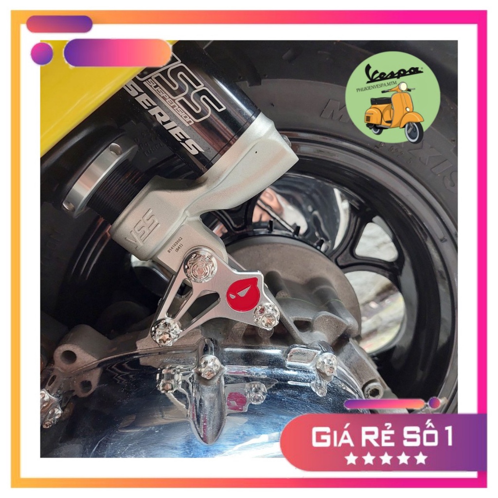 Pat phuộc Vespa chiều cao bằng pat zin