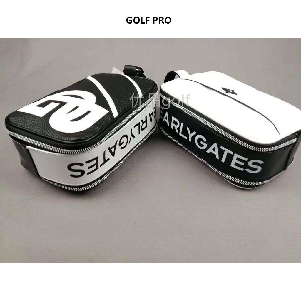 Túi golf cầm tay Pearly Gates da PU cao cấp chống nước tiện lợi đựng đồ dùng cá nhân CT012