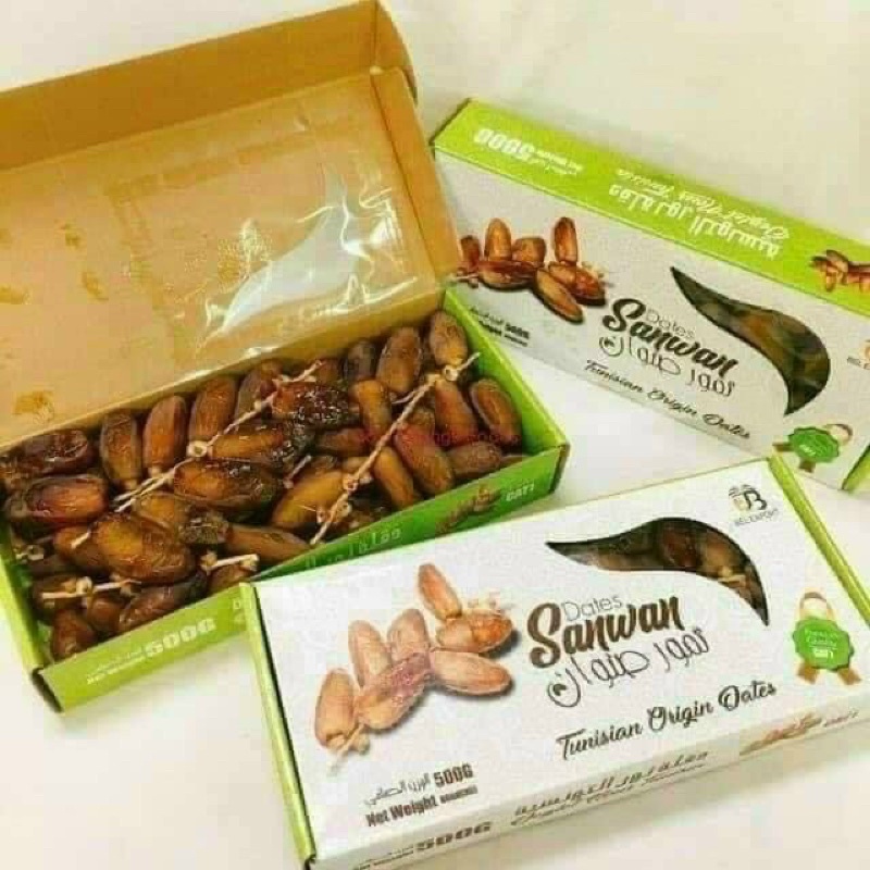 Hộp 500G Chà là nguyên cành