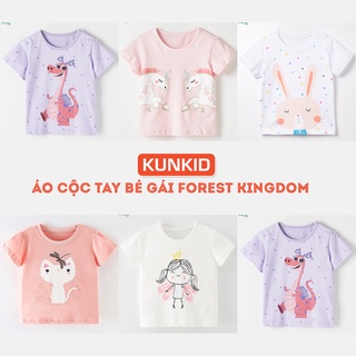 Áo thun bé gái Áo phông trẻ em Kunkid