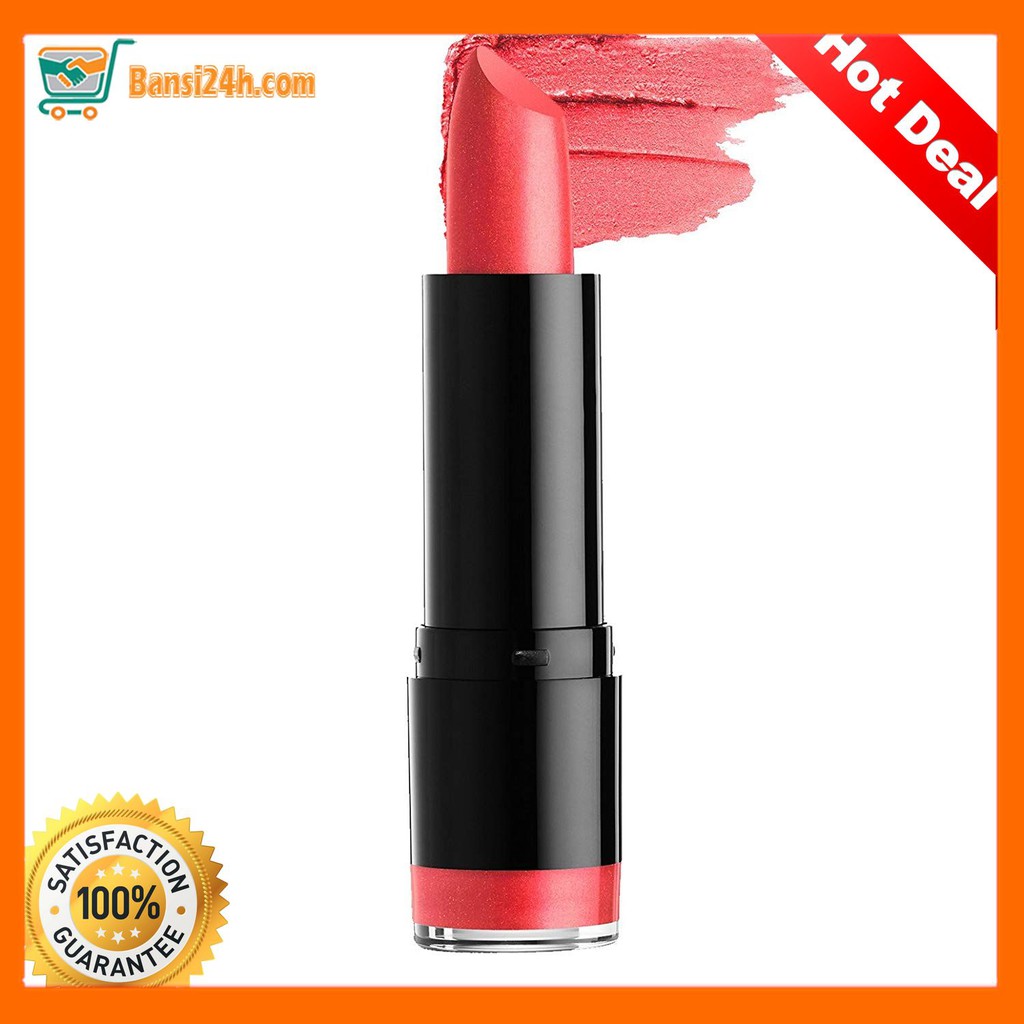 Son Môi Nhiều Dưỡng NYX Màu Hồng Đỏ Round Case Lipstick Lip Cream xách tay Mỹ