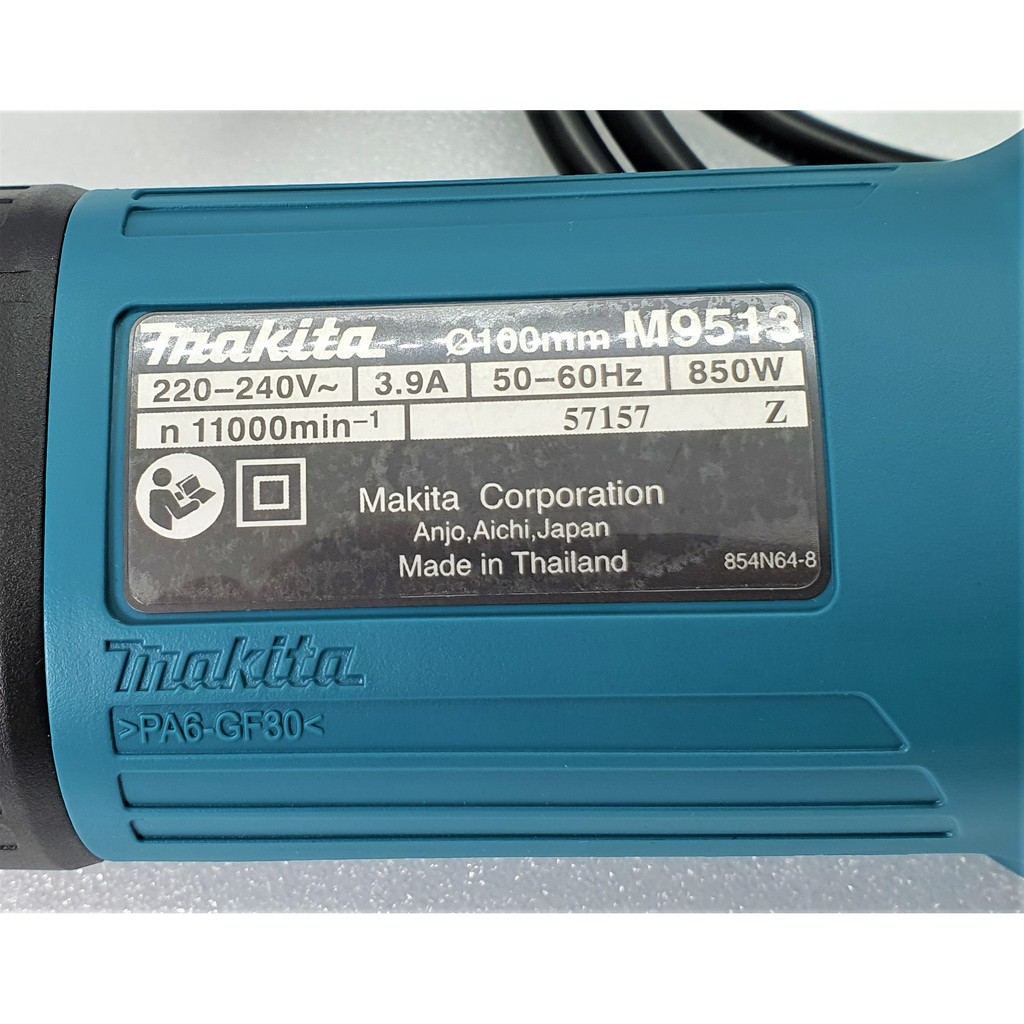 Máy Mài Góc 100mm Công Tắc Đuôi MAKITA M9513B - Chính Hãng