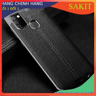 Ốp lưng vân da cao cấp auto focus cho samsung a31 - samsung a51 - samsung a71 2020