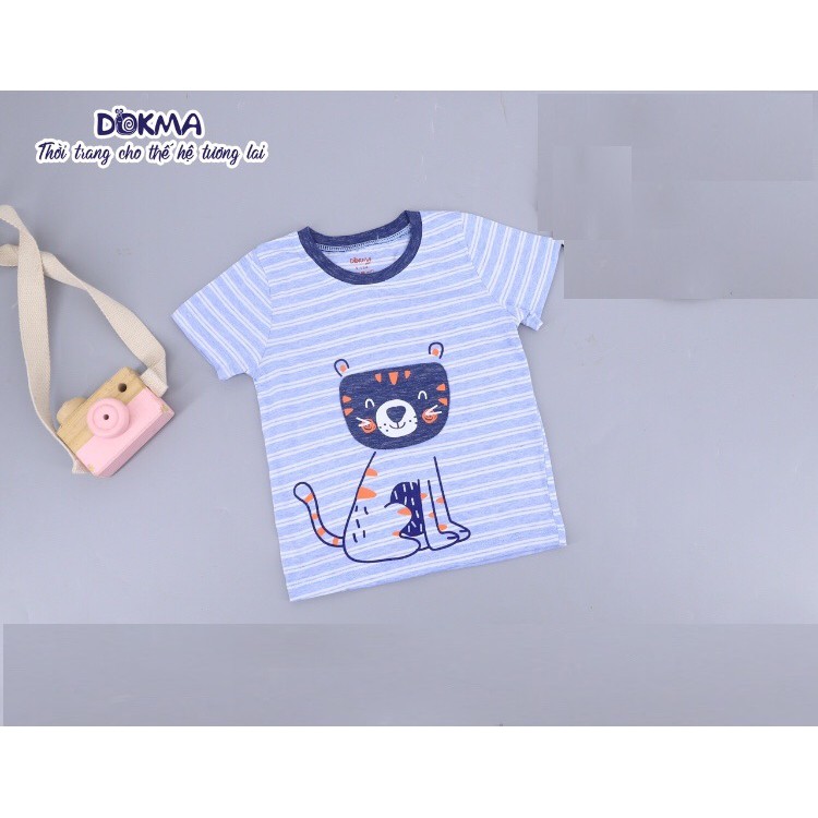 DMB246A Áo cổ tròn cộc tay Dokma (9-36m)