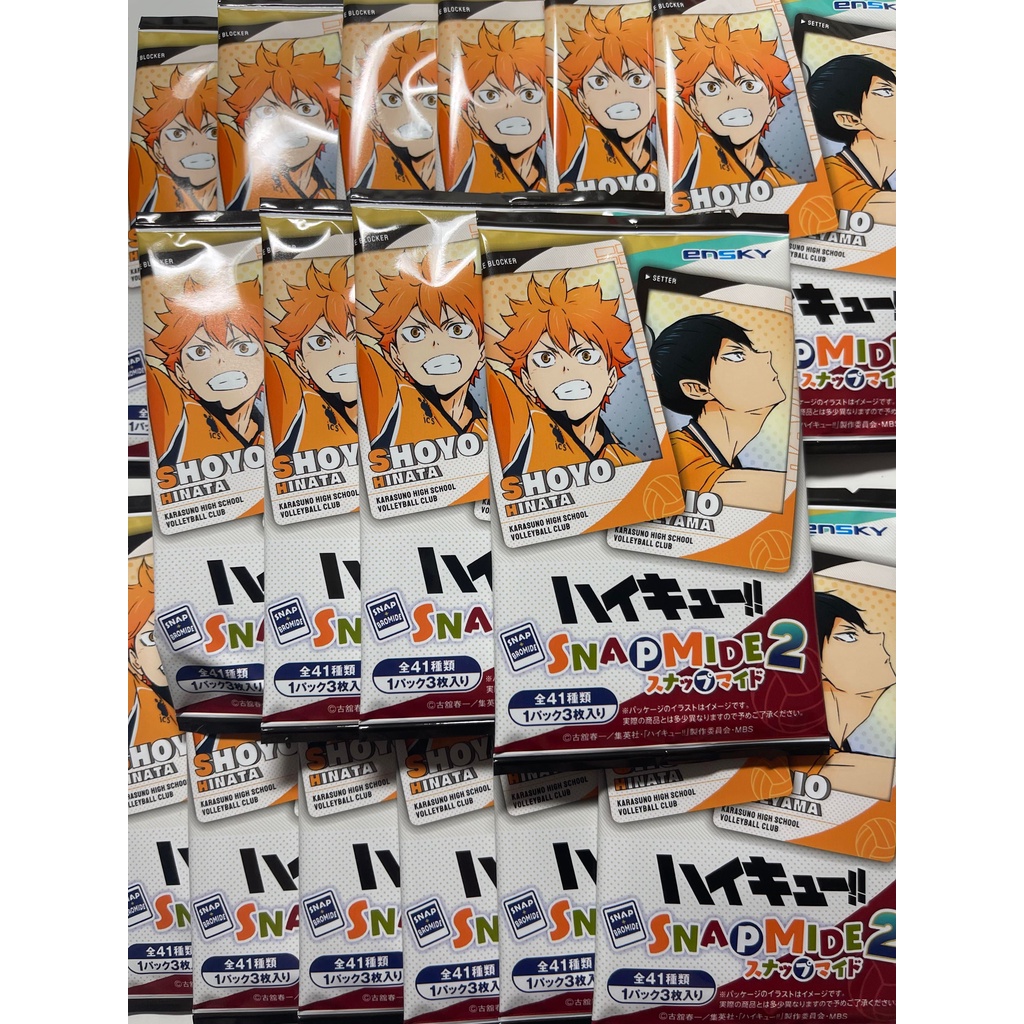 「POKAPOKA」THẺ NHÂN PHẨM SNAPMIDE2 HAIKYUU
