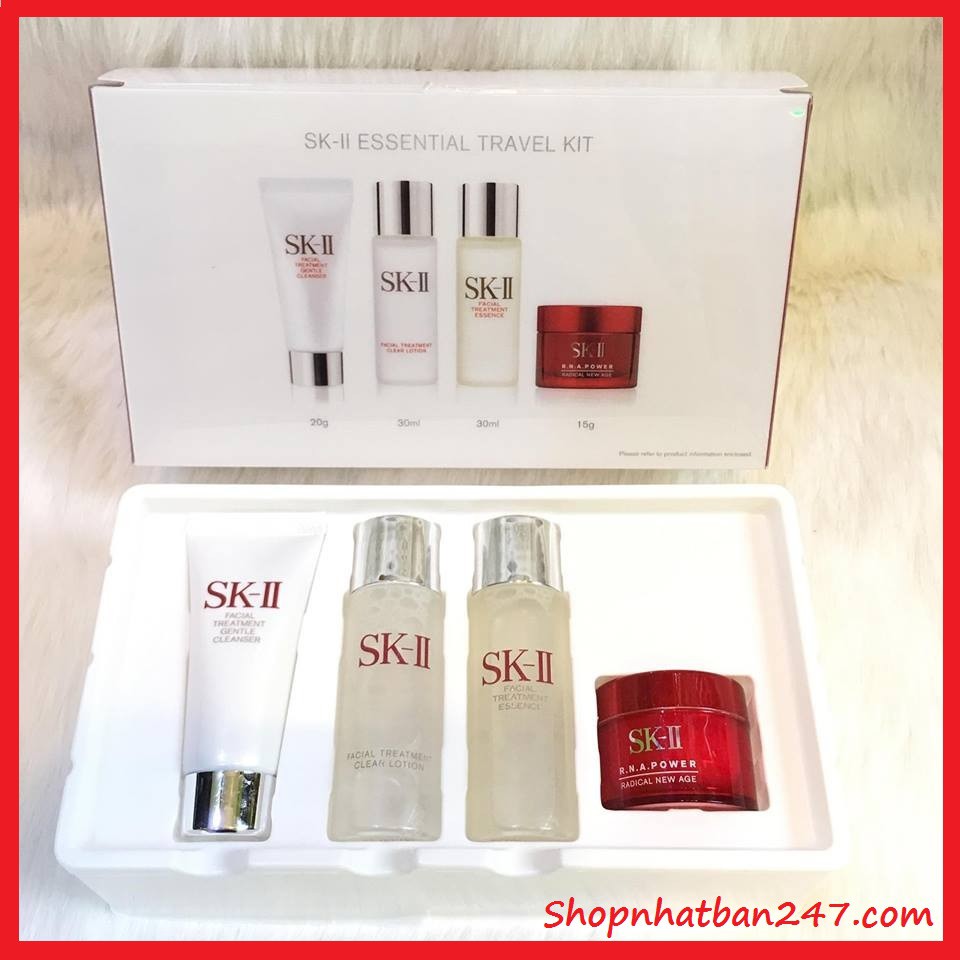 [Kèm Bill Store Nhật] Set Mini SK-II Dưỡng Ẩm Chăm Sóc Da Nhật Bản - Chuyên sỉ