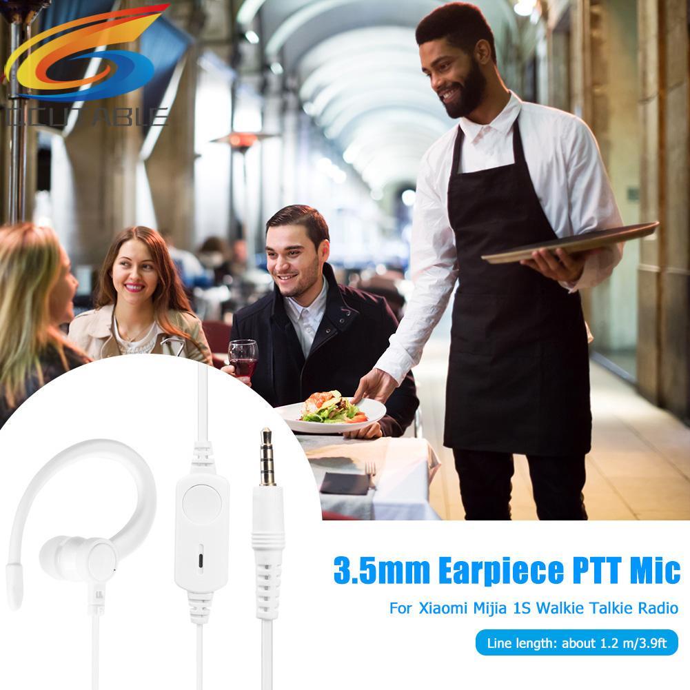 Tai nghe có mic PTT đầu cắm 3.5mm cho bộ đàm Xiaomi Mijia 1S