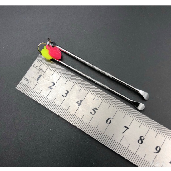 🍉Dụng cụ lấy ráy tai thép chống rỉ, có móc treo vào chìa khóa DUASHOP