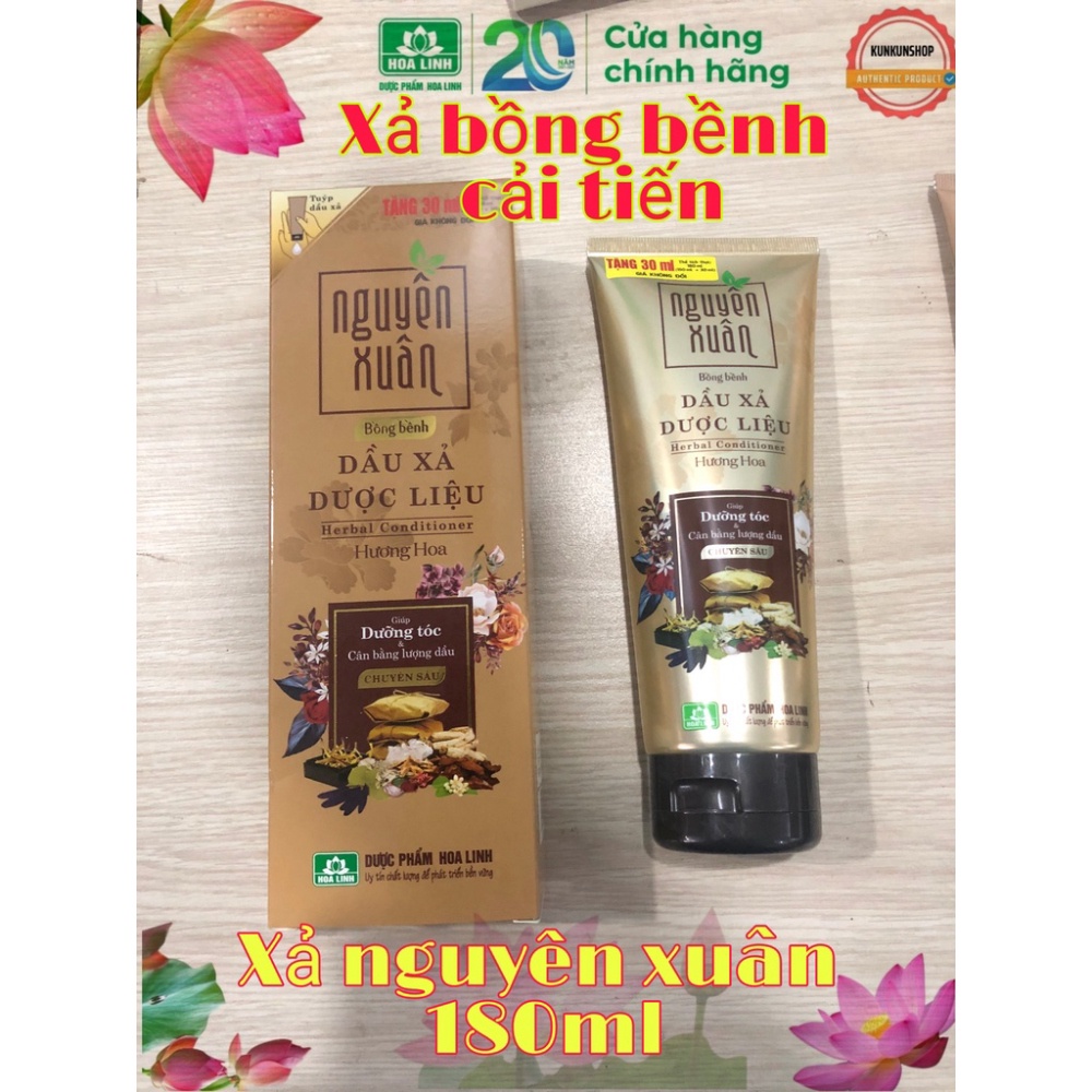 Dầu xả nguyên xuân hương hoa bồng bềnh 150ml tặng thêm 30ml dòng cải tiến
