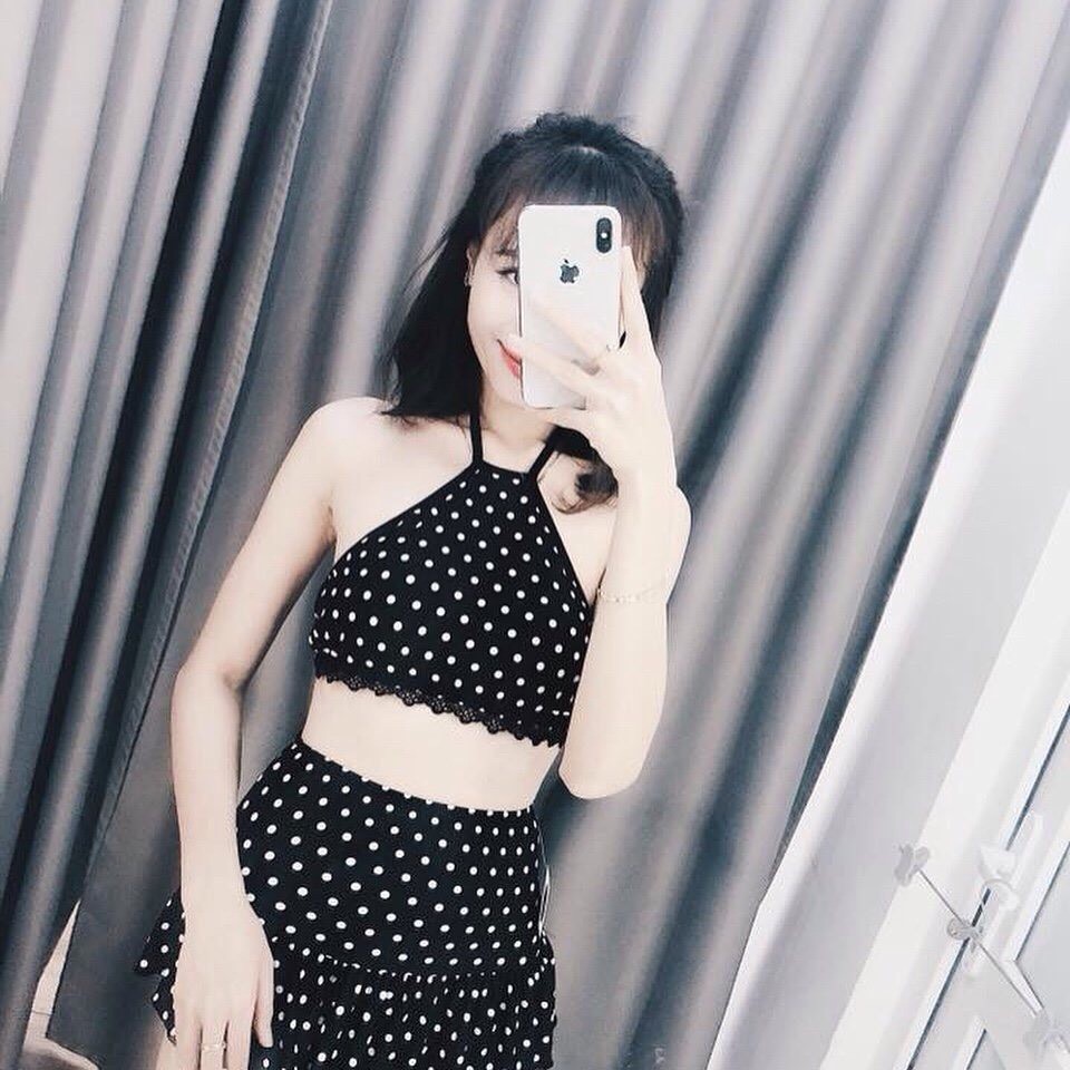 Đồ bơi bikini chấm bi