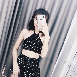 Đồ bơi bikini chấm bi