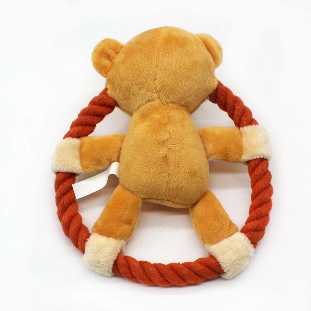 MIQUEL Đồ Chơi Dây Thừng Cotton Chống Cắn Tương Tác Huấn Luyện Thú Cưng Cỡ Nhỏ / Vừa / Nhỏ