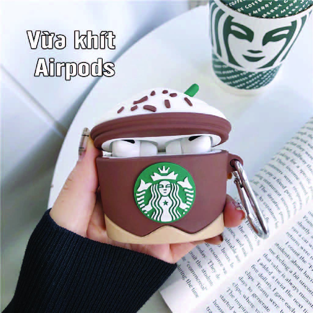 Airpods Case STARBUCKS Case Tai Nghe Không Dây Airpods 1/2/PRO/i12 - MOBILE89