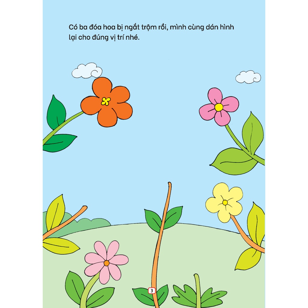 Sách - Bóc dán thông minh vừa học vừa chơi 2-6 tuổi - Khả năng quan sát (sách bản quyền)