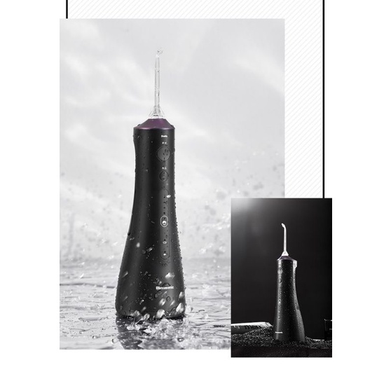 Máy tăm nước cầm tay Panasonic công nghệ sóng siêu âm EW1513 - Hàng nhập khẩu chính hãng