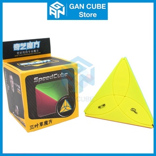 Rubik biến thể qiyi clover pyraminx stickerless rubic biến thể pyraminx đồ chơi trí tuệ trẻ emgan cube store