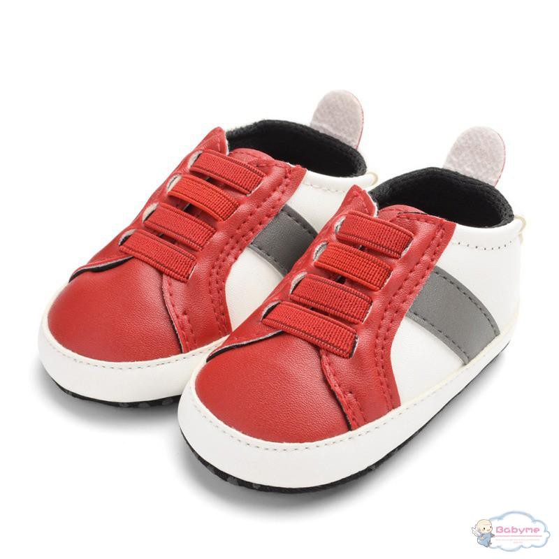 Giày thể thao chất liệu da xinh xắn cho bé tập đi