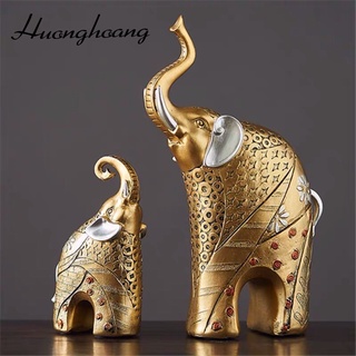 CẶP VOI THỊNH VƯỢNG TRANG TRÍ PHÒNG KHÁCH
