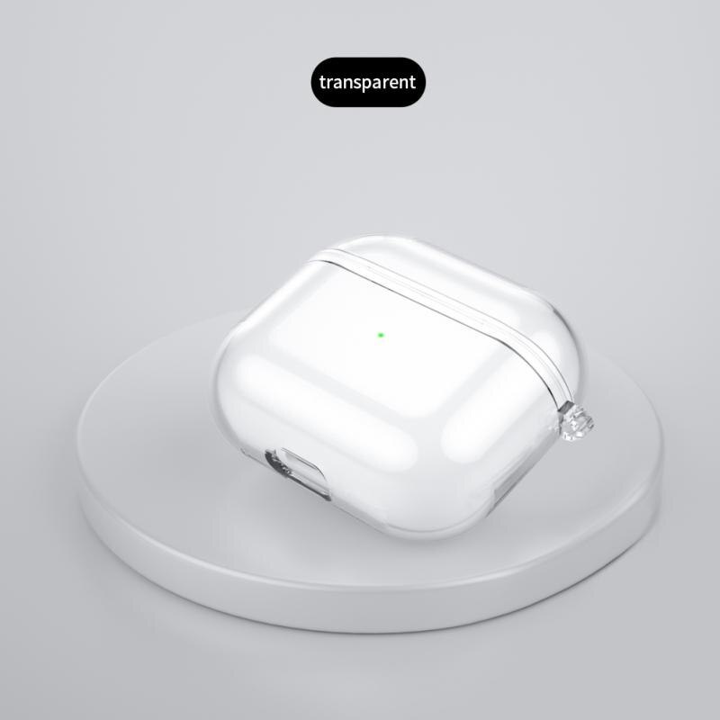 Vỏ bảo vệ hộp sạc tai nghe cứng cáp cho  Airpods 3 Pro 2/1