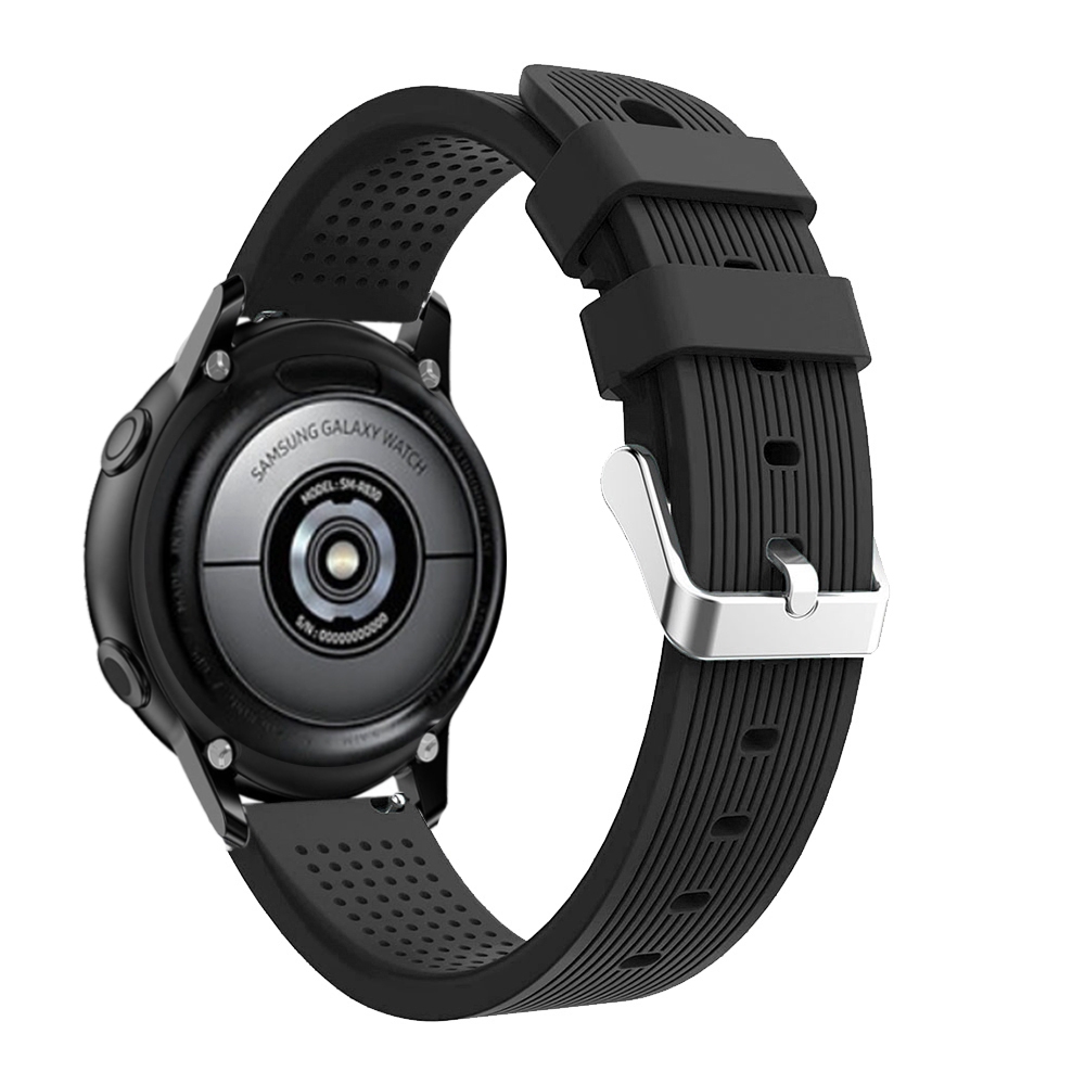 Dây Đeo Silicon 20mm Cho Đồng Hồ Thông Minh Samsung Galaxy Watch Active 2 40mm 44mm 42mm