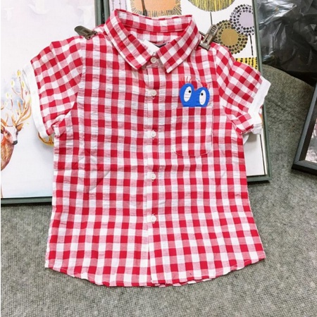 Áo Sơ Mi Bé Trai Vải Flannel Chất Liệu Sẵn Sàng Kích Thước 12-18m & 2Y. Băng Đô Thấm Hút Mồ Hôi Tốt Cho Bé Từ 3-5 Tuổi