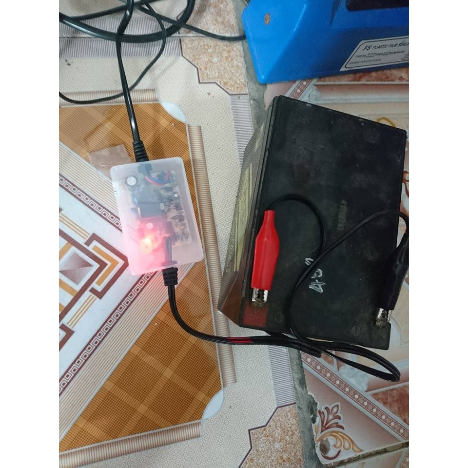 Bộ sạc ắc quy tự ngắt DIY full chức năng