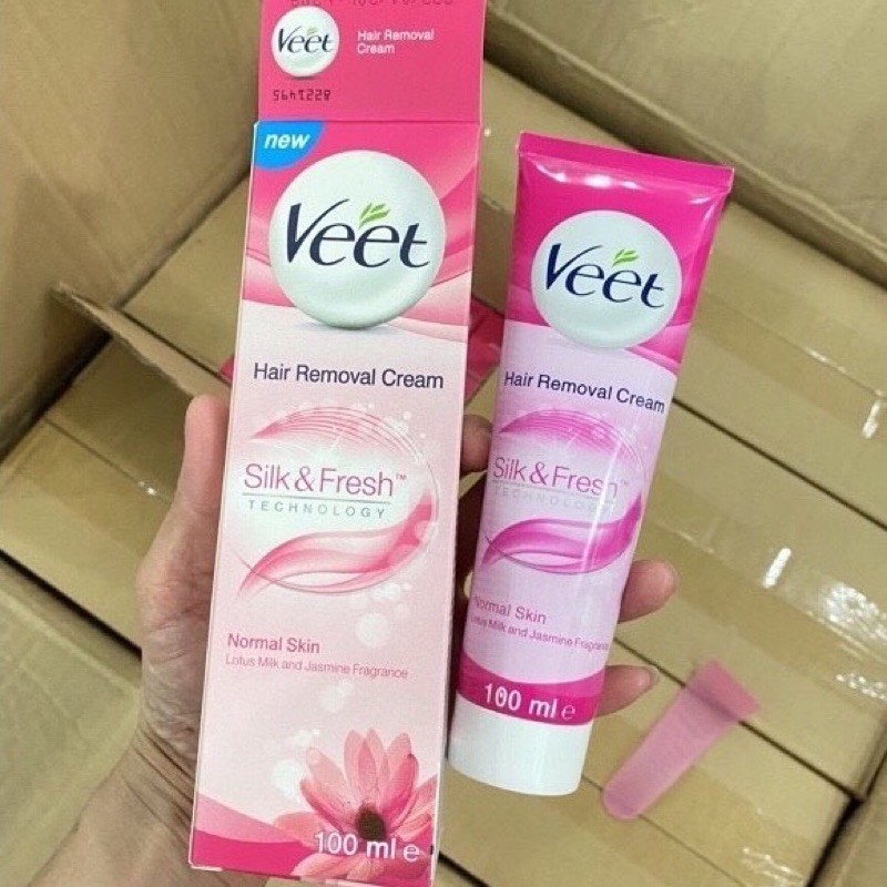 Kem Tẩy Lông Veet 100ml Giúp Tẩy Lông Hiệu Quả Và An Toàn Cho Da