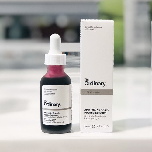 Tẩy tế bào chết hóa học  THE ORDINARY AHA 30%+ BHA 2% #PEELING