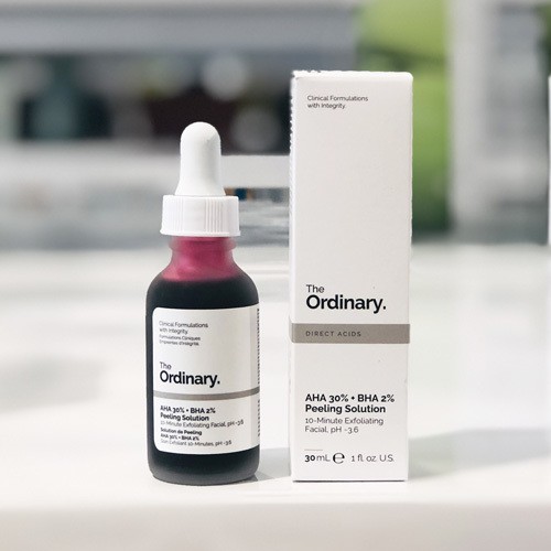 Tẩy tế bào chết hóa học  THE ORDINARY AHA 30%+ BHA 2% #PEELING