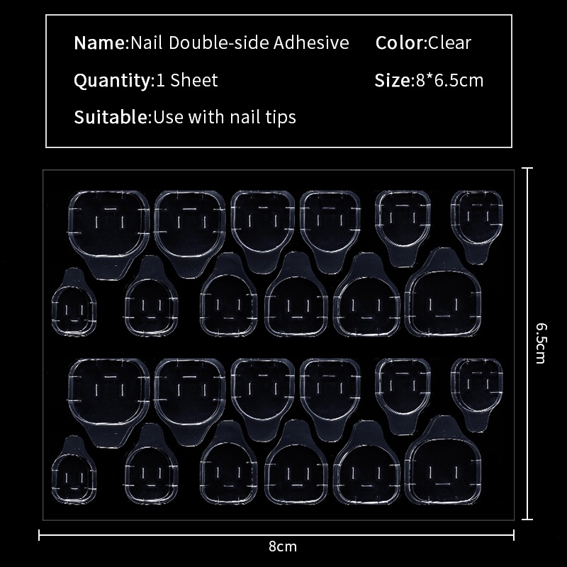 Hộp 24 móng tay giả UR SUGAR trang trí móng tay chuyên dụng