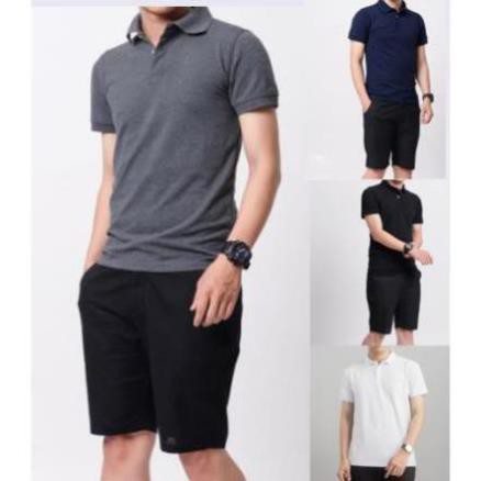 Áo thun cộc tay nam , Cổ Bẻ, chất liệu cotton, kiểu dáng slimfit,mát mẻ | BigBuy360 - bigbuy360.vn
