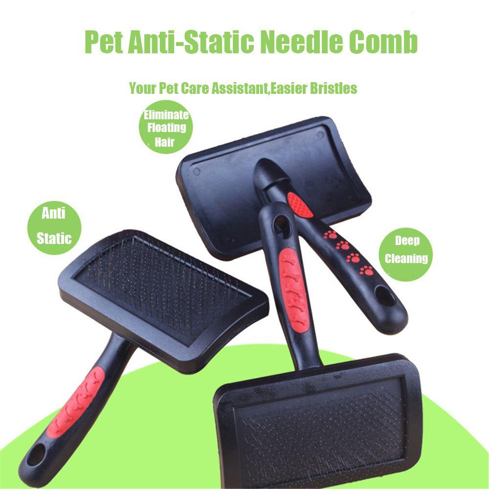 Lược Chải Lông Thú Cưng Bằng Nhựa Và Kim Loại Không Gỉ Bền Bỉ LAYOR1