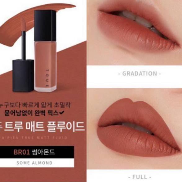 Bộ sưu tập mới nhất. (Hàng chính hãng 100%) Son môi A'PIEU TRUE MATT FLUID / TINT APIEU MATTE chính hãng bền bỉ