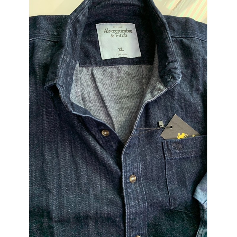 Áo Sơmi Jean Dài Tay cao cấp | BigBuy360 - bigbuy360.vn