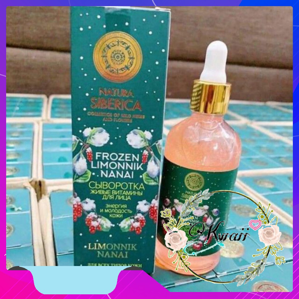 Serum Vitamin tuoi Natura Siberica FROZEN LIMONNIK NANAI