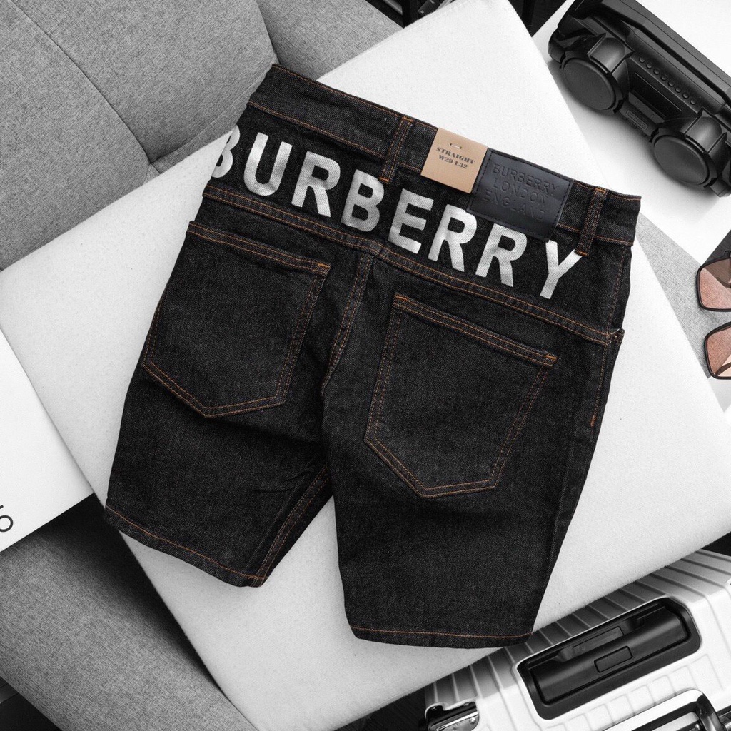 Quần short jean nam cao cấp short jean nam dày đẹp phối thêu,in chất lượng đẹp như hình